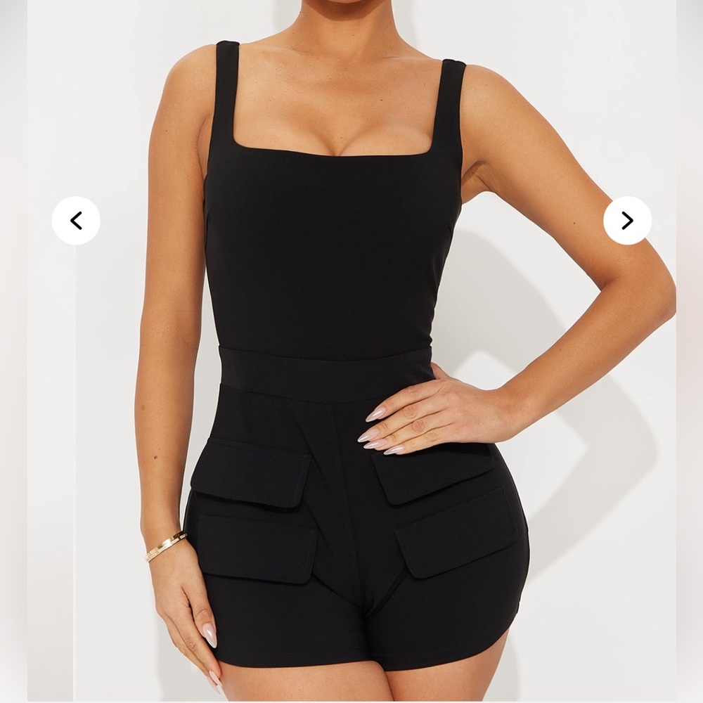 Raven tank utility romper